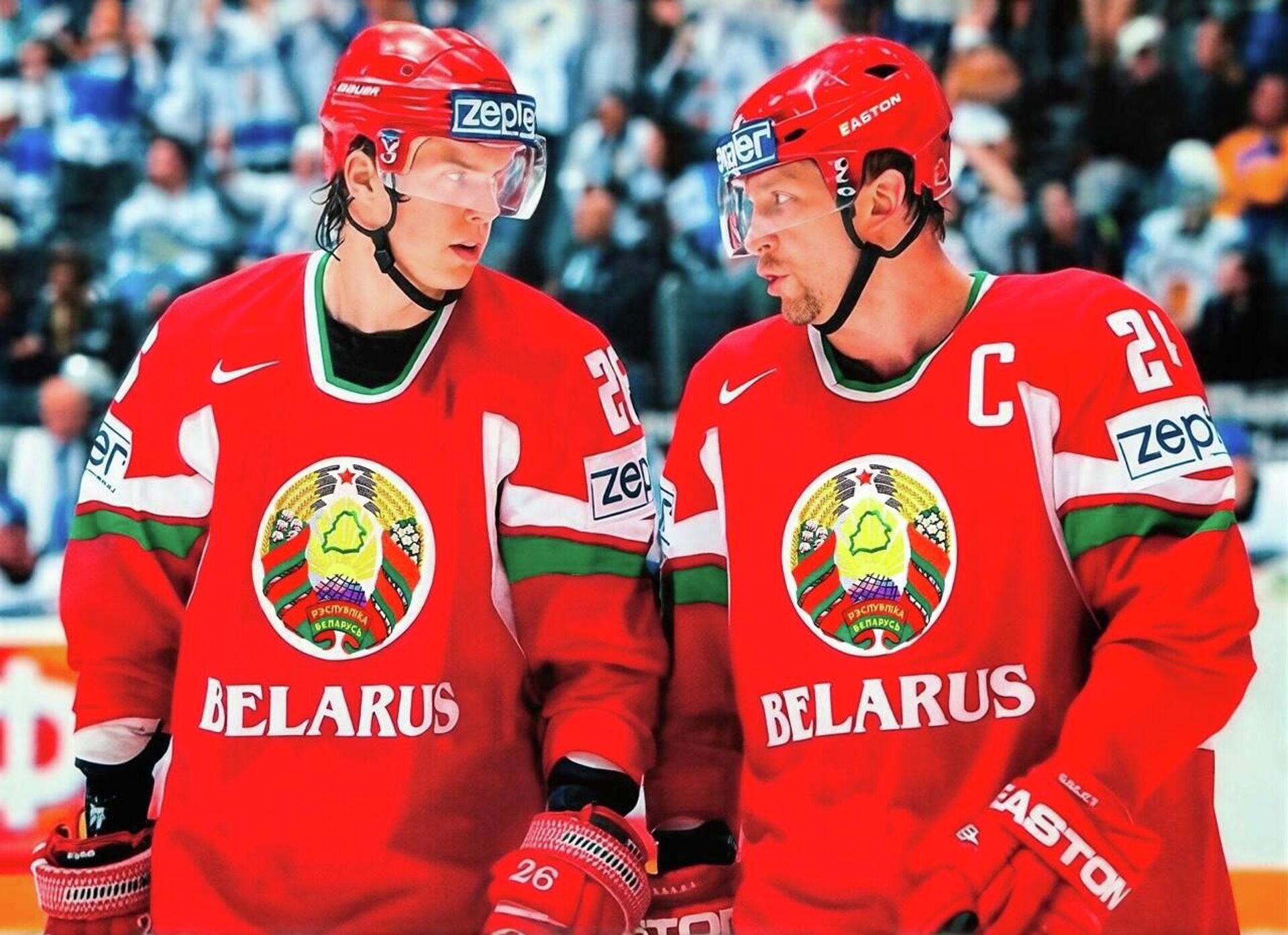 Андрей Стась с Русланом Салеем - Sputnik Беларусь, 1920, 07.04.2026