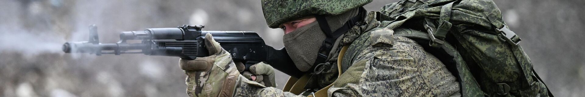 Боевое слаживание штурмовиков группировки войск Центр на Днепропетровском направлении СВО - Sputnik Беларусь, 1920, 19.02.2022