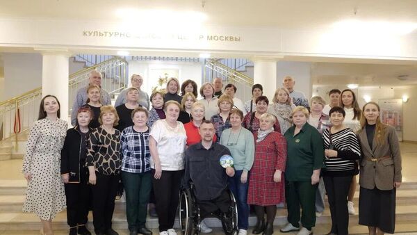 Встреча в Доме Москвы с родственниками погибших в СВО - Sputnik Беларусь