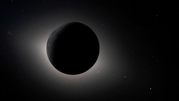 Солнце полностью затмевается Луной во время пролета экипажа миссии Artemis II мимо Луны - Sputnik Беларусь