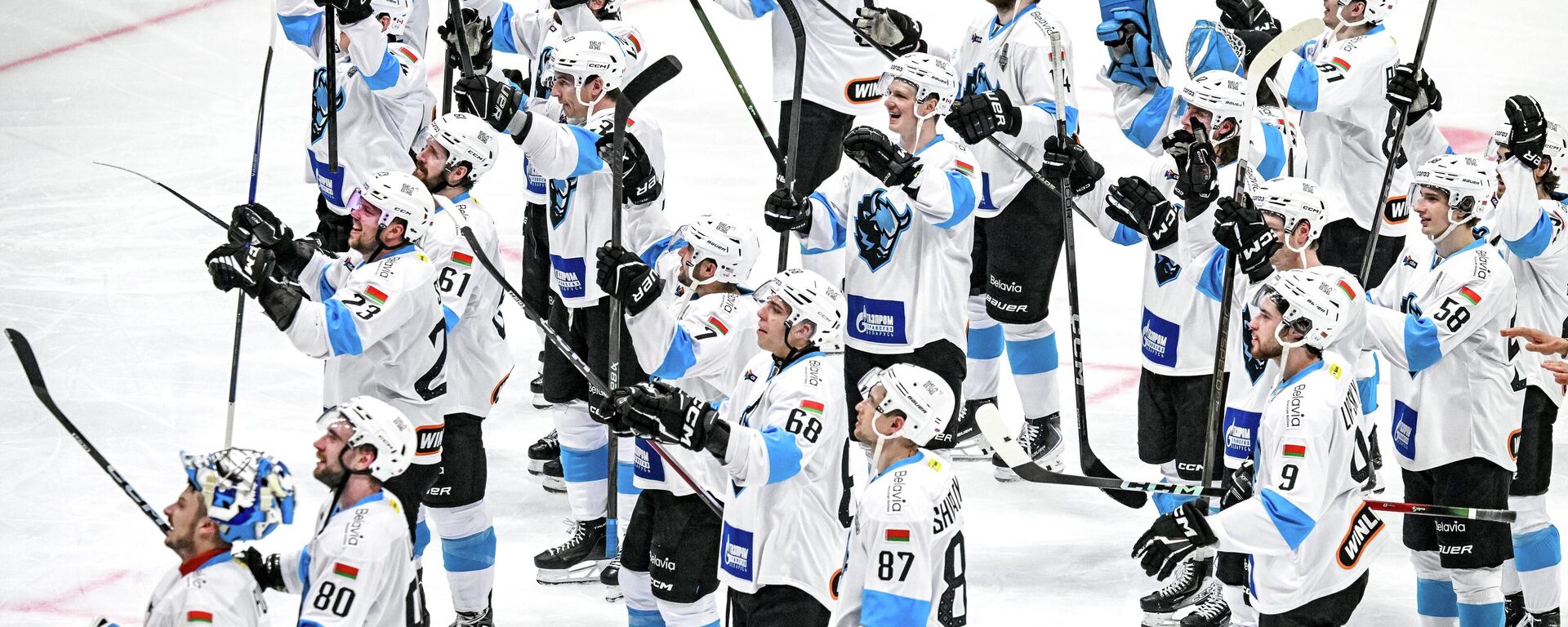 Хоккеисты Динамо - Минск - Sputnik Беларусь, 1920, 09.04.2026