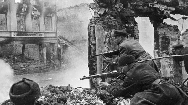  Бой на окраине Кенигсберга - Sputnik Беларусь