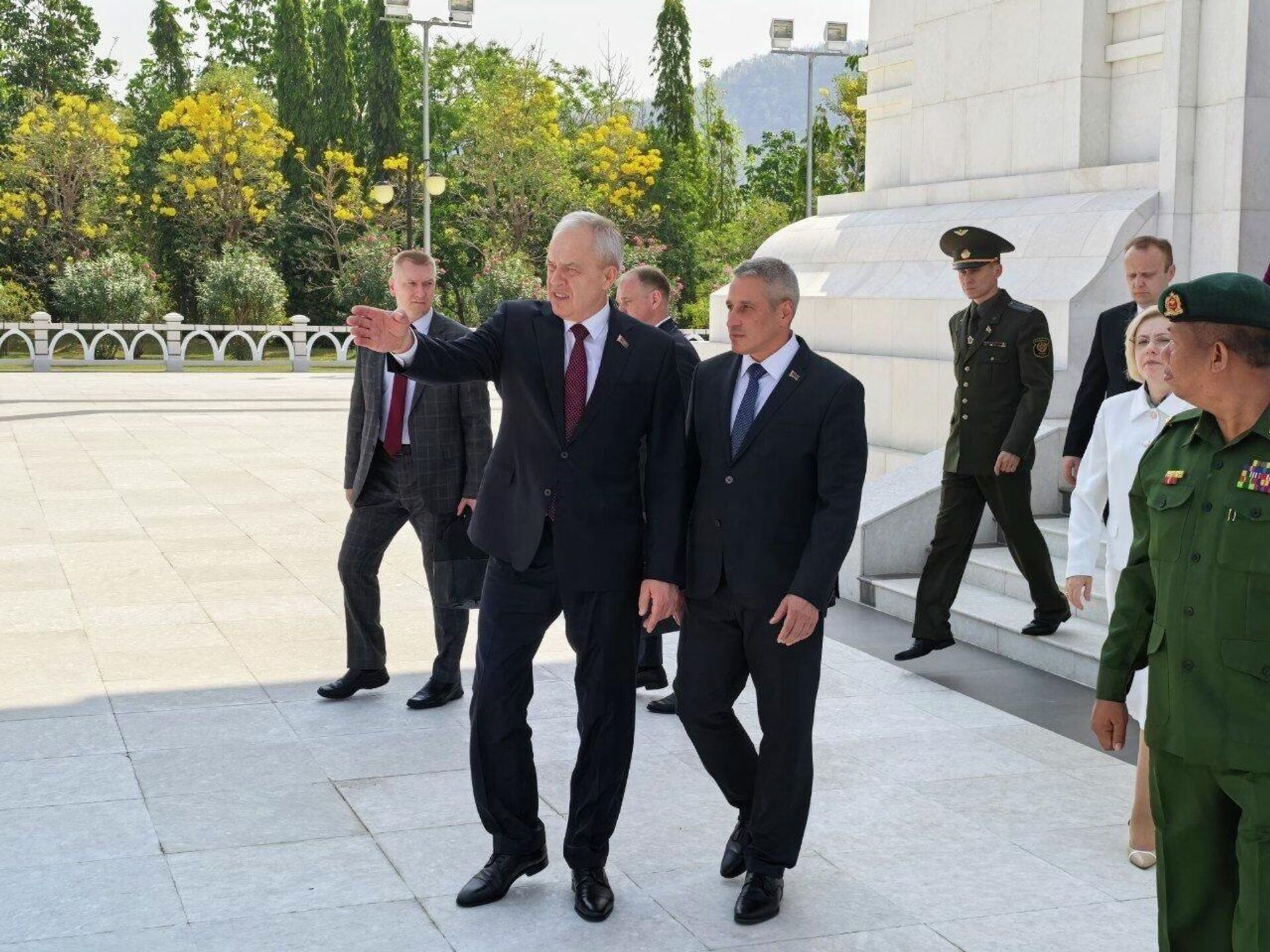 Визит председателя Палаты представителей Национального собрания Беларуси Игоря Сергеенко в Мьянму Визит председателя Палаты представителей Национального собрания Беларуси Игоря Сергеенко в Мьянму - Sputnik Беларусь, 1920, 09.04.2026