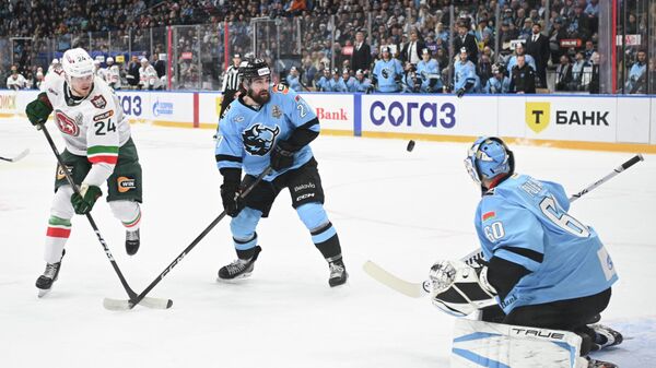 Хоккей. КХЛ. Динамо (Минск) - Ак Барс (Казань) - Sputnik Беларусь