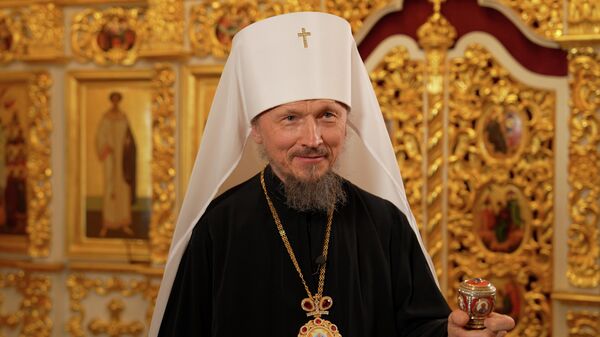 Митрополит Вениамин поздравил верующих с Пасхой