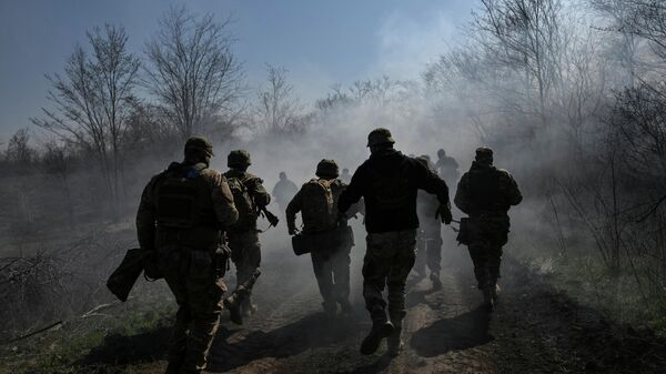 Бойцы ВСУ - Sputnik Беларусь
