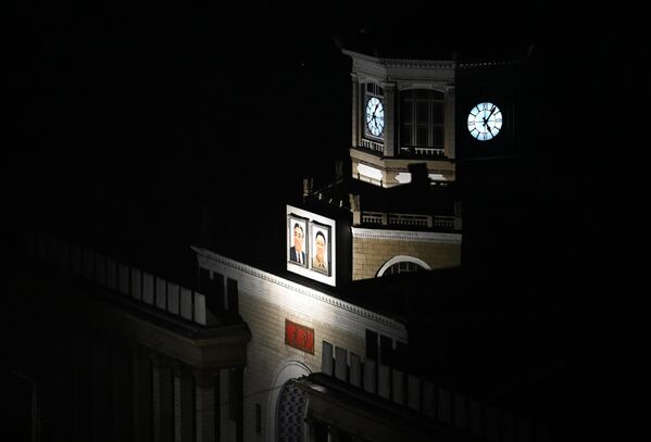 Здание железнодорожного вокзала в Пхеньяне - Sputnik Беларусь