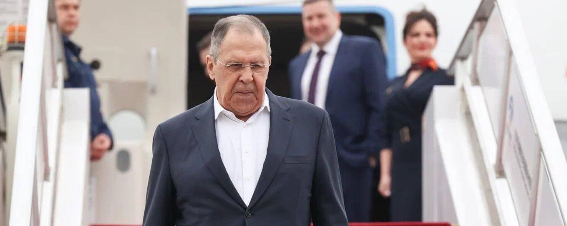 Міністр замежных спраў РФ Сяргей Лаўроў прыбыў у Кітай - Sputnik Беларусь, 1920, 14.04.2026