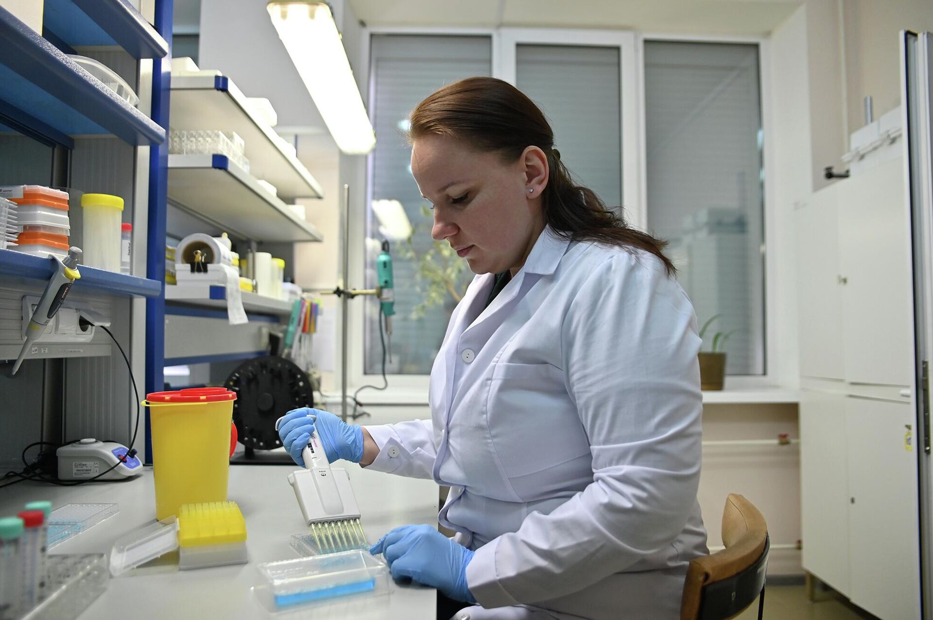 Лаборатория Института радиобиологии НАН Беларуси в Гомеле  - Sputnik Беларусь, 1920, 15.04.2026