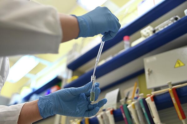 В лаборатории Института радиобиологии - Sputnik Беларусь