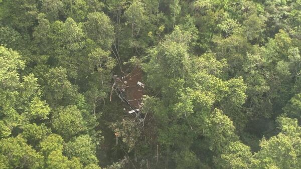 Крушение вертолета в Индонезии - Sputnik Беларусь