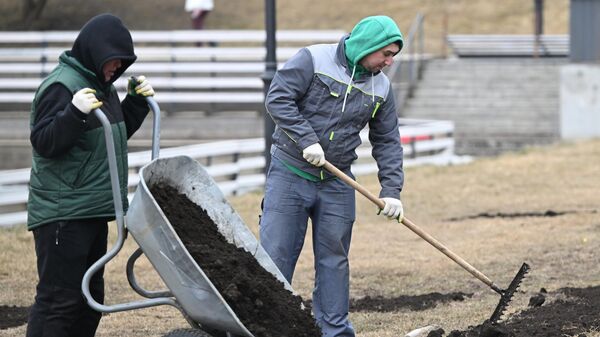 Субботник - Sputnik Беларусь