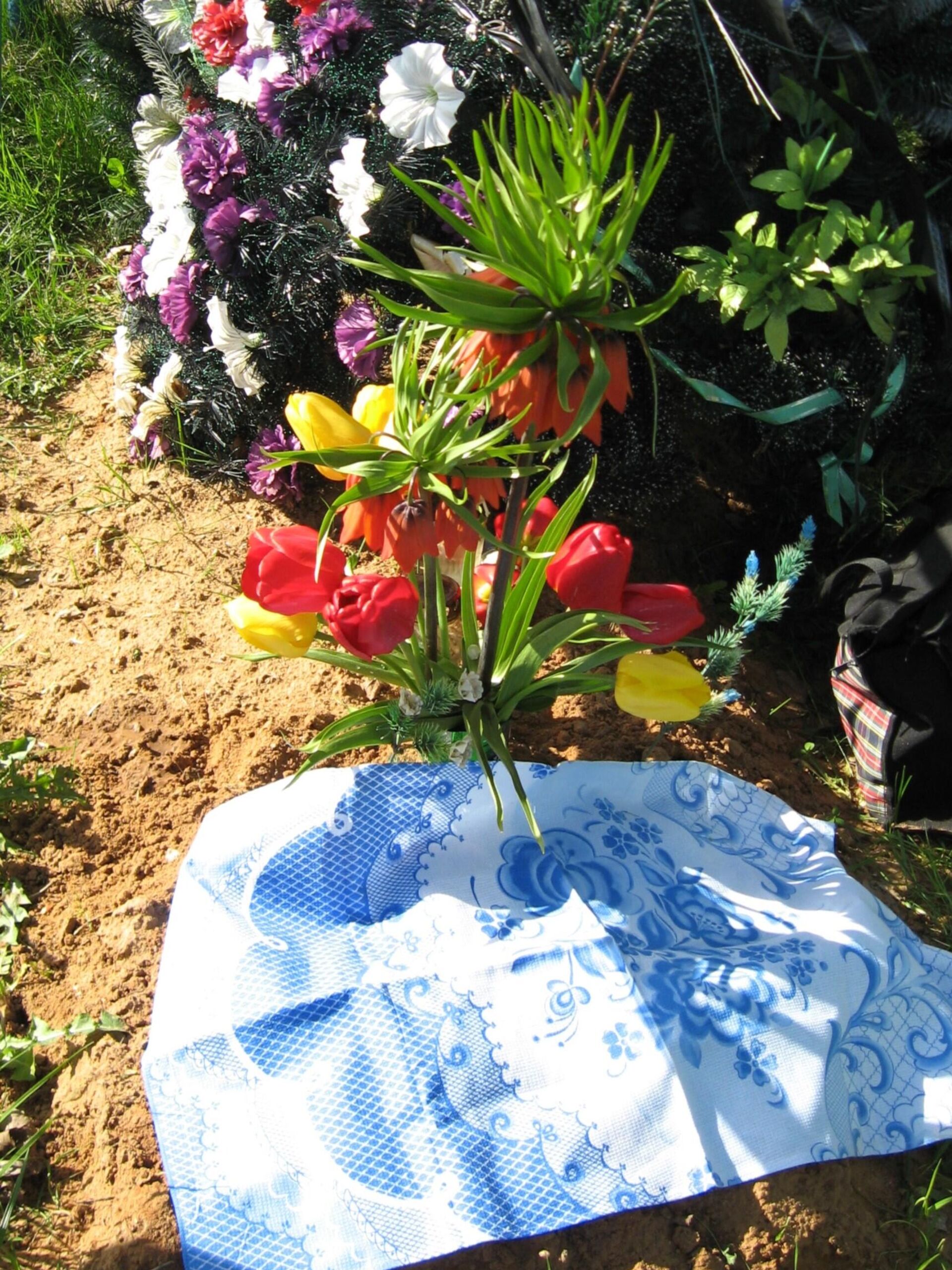 Радаўніца, абрусік для трызны на магіле - Sputnik Беларусь, 1920, 20.04.2026