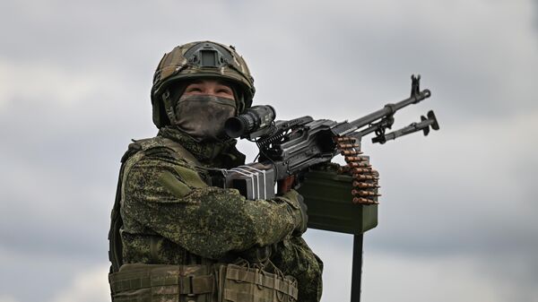 Боевая работа мобильной огневой группы группировки Южная на Константиновском направлении СВО - Sputnik Беларусь