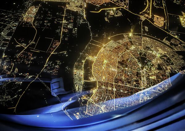 Від на начны Каір праз ілюмінатар самалёта. - Sputnik Беларусь