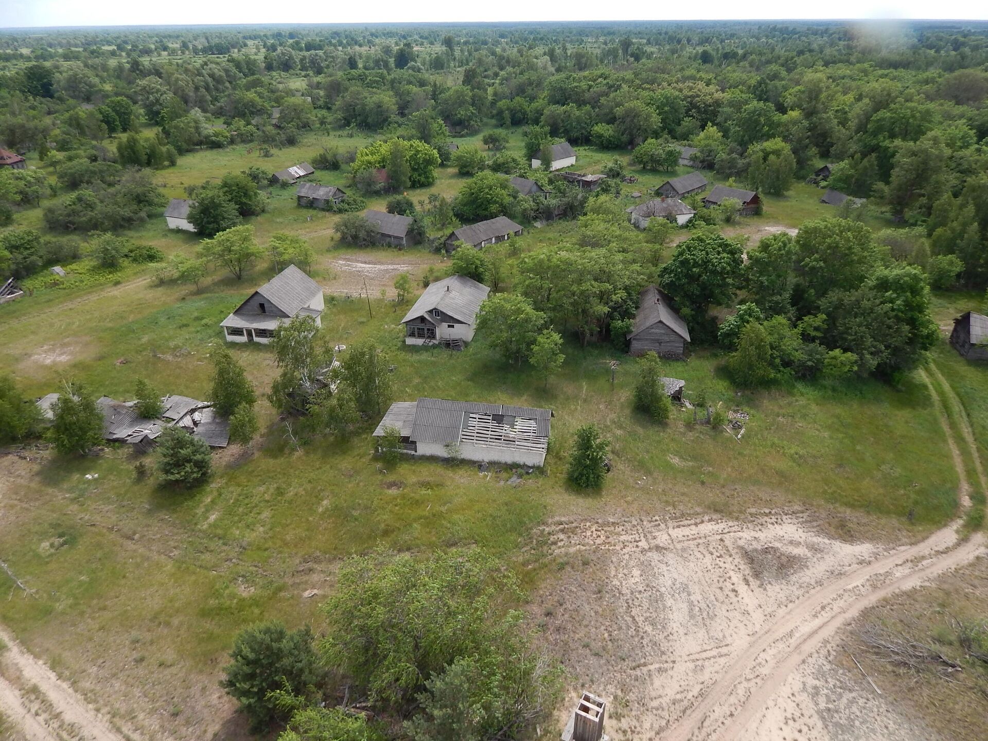 Красноселье – деревня-призрак в Хойникском районе Гомельской области - Sputnik Беларусь, 1920, 22.04.2026