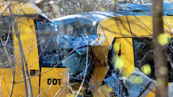 Два поезда столкнулись в Дании - Sputnik Беларусь