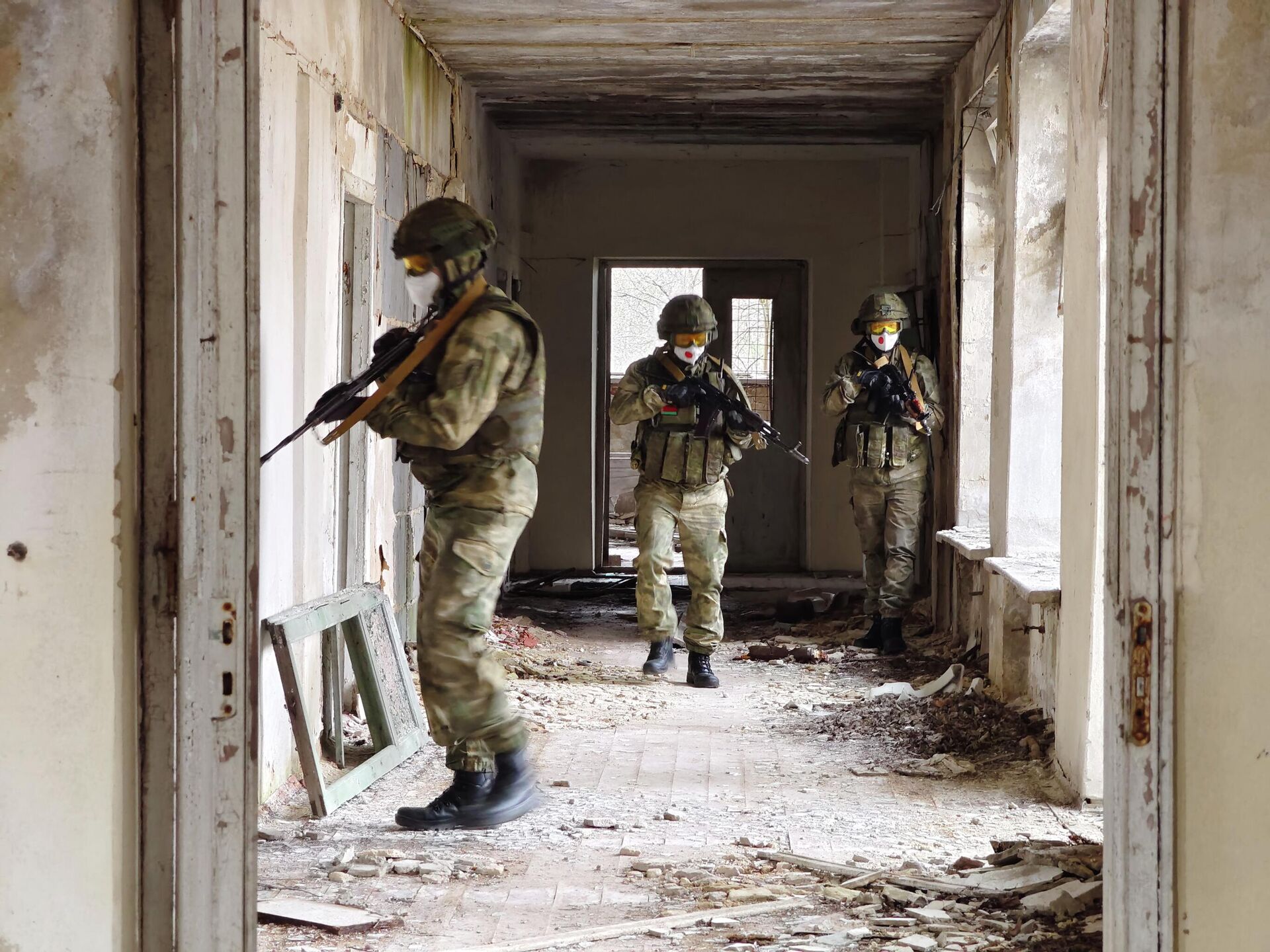 Пограничный наряд в зоне отчуждения - Sputnik Беларусь, 1920, 23.04.2026