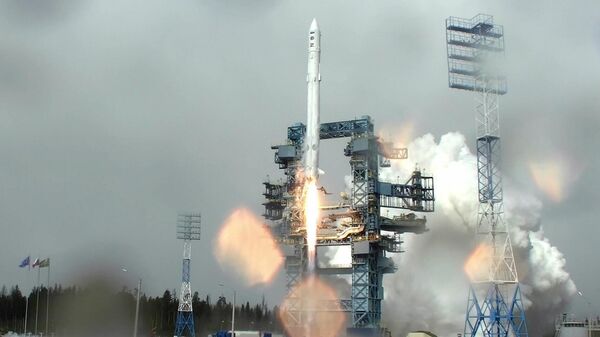 Запуск ракеты Ангара-1.2 с космодрома Плесецк, скриншот видео - Sputnik Беларусь