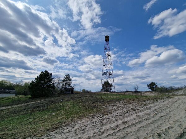 Пожарная вышка в деревне Красноселье. - Sputnik Беларусь