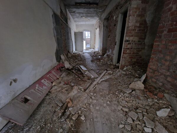 Внутри Оревичской школы. - Sputnik Беларусь