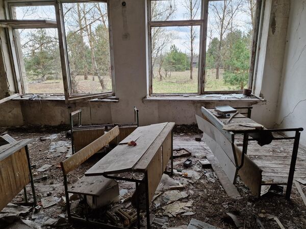 Время не пощадило школьную обстановку. - Sputnik Беларусь