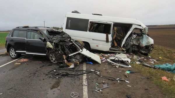 На месте ДТП - Sputnik Беларусь