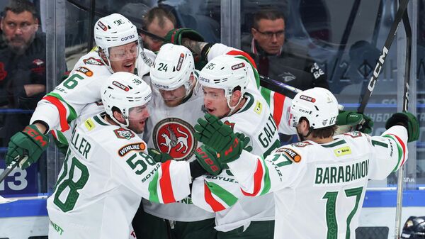 Хоккей. КХЛ. Металлург Мг (Магнитогорск) - Ак Барс (Казань) - Sputnik Беларусь