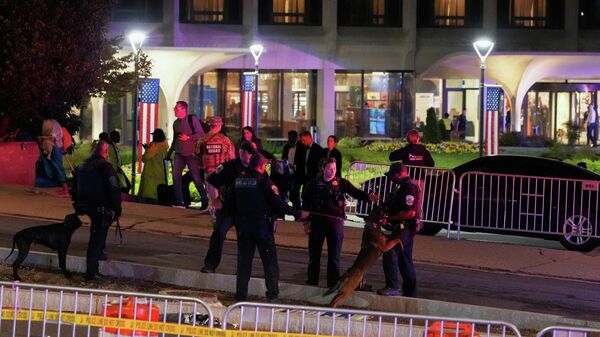 Інцыдэнт падчас прыёму з удзелам Трампа - Sputnik Беларусь