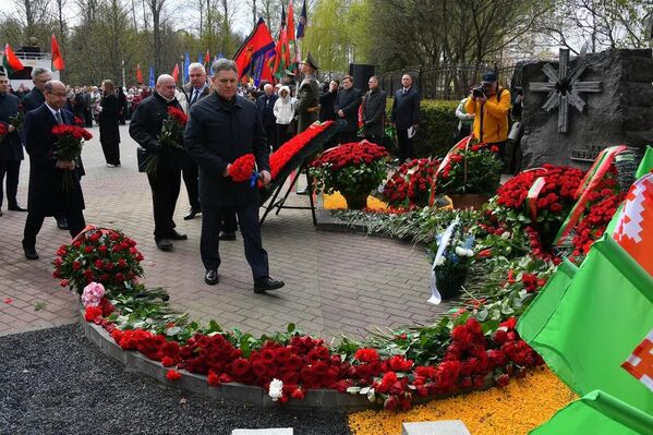 Траурная церемония, приуроченная к 40-й годовщине Чернобыльской трагедии - Sputnik Беларусь