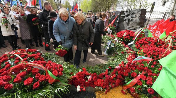 Торжественная церемония в годовщину трагедии на Чернобыльской АЭС  - Sputnik Беларусь