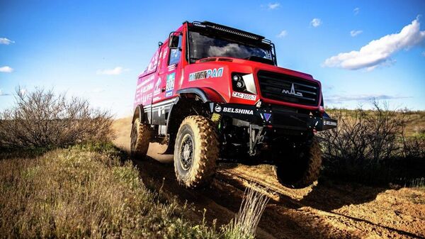 Гоночный грузовик команды МАЗ-СПОРТавто - Sputnik Беларусь
