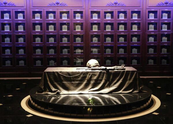 Музейна-мемарыяльны комплекс у Пхеньяне, прысвечаны подзвігу герояў замежнай ваеннай аперацыі. - Sputnik Беларусь