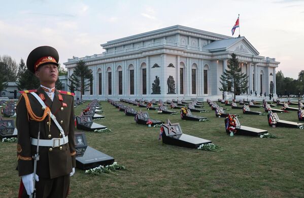 Музейна-мемарыяльны комплекс у Пхеньяне, прысвечаны подзвігу герояў замежнай ваеннай аперацыі. - Sputnik Беларусь