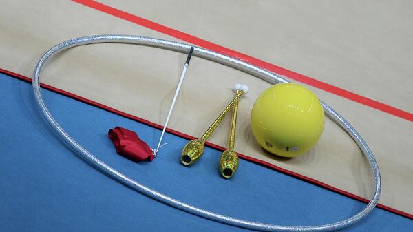 Спортивный инвентарь в художественной гимнастике  - Sputnik Беларусь