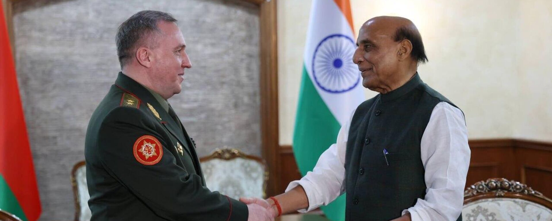 Віктар Хрэнін і Раджнат Сінгх - Sputnik Беларусь, 1920, 28.04.2026