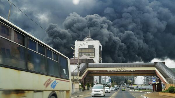 Пожар на морском терминале в Туапсе - Sputnik Беларусь