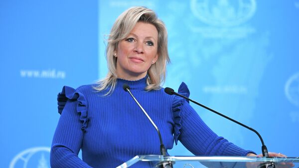 Штотыднёвы брыфінг Марыі Захаравай – трансляцыя - Sputnik Беларусь