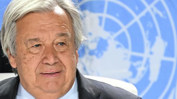 Генеральный секретарь Организации Объединенных Наций (ООН) Антониу Гутерриш  - Sputnik Беларусь