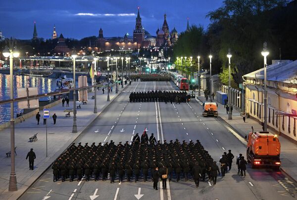 Репетиция парада Победы в Москве - Sputnik Беларусь