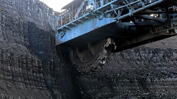 Добыча угля, архивное фото - Sputnik Беларусь