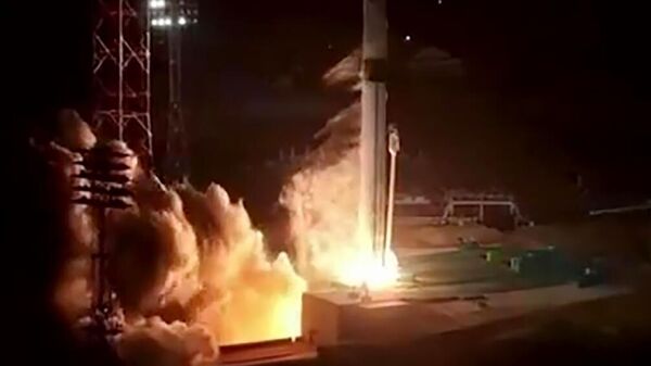 Первый испытательный пуск ракеты-носителя нового поколения Союз-5 - Sputnik Беларусь