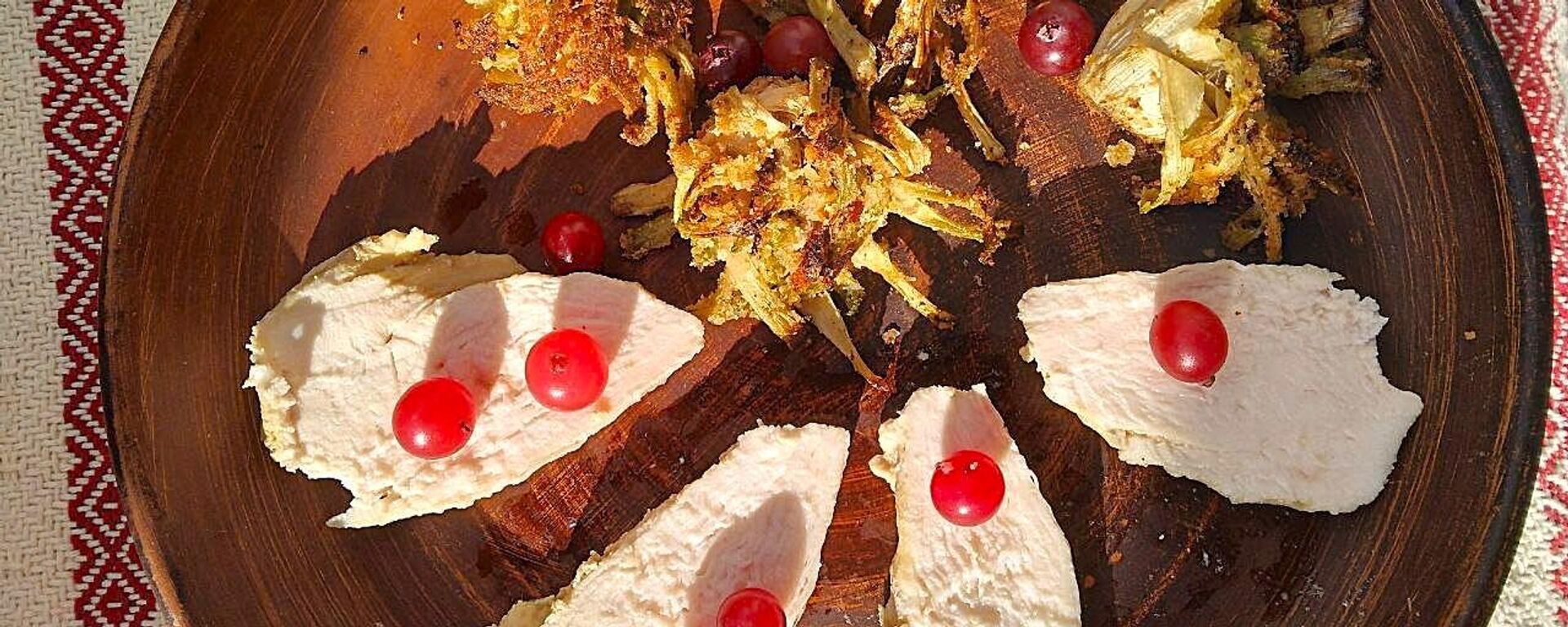 Смажаныя дзьмухаўцовыя разеткі ды мяса - Sputnik Беларусь, 1920, 08.05.2026