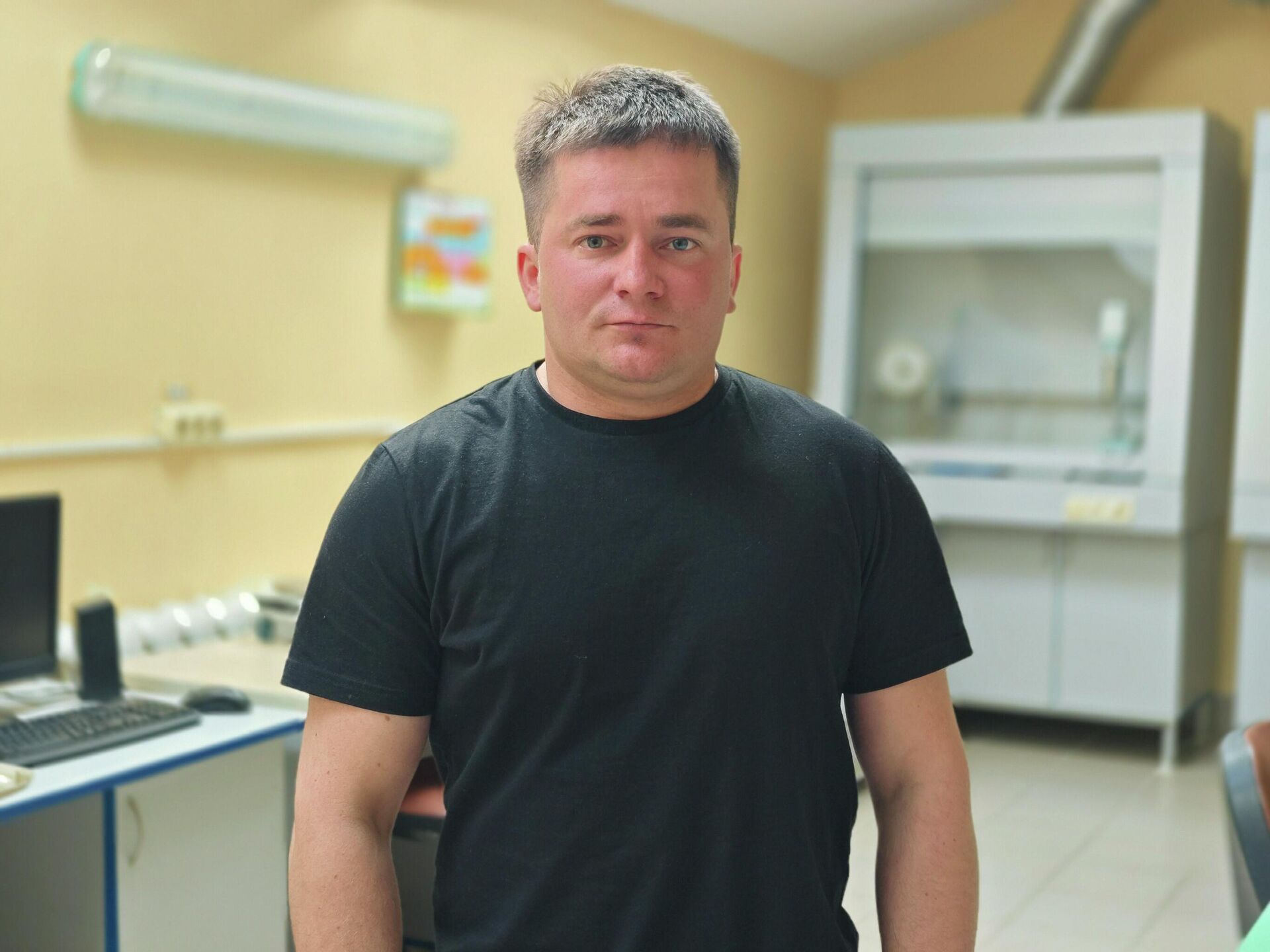 Виталий Сердюков, старший научный сотрудник отдела технологий производства, защиты и хранения картофеля НПЦ НАН Беларуси по картофелеводству и плодоовощеводству - Sputnik Беларусь, 1920, 05.05.2026