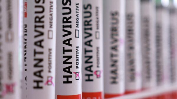 Пробирки с отметкой хантавирус положительный - Sputnik Беларусь