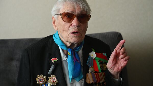 103-летняя ветеран Вера Васильевна Вилкова - Sputnik Беларусь