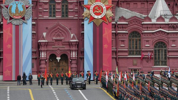 Военный парад в Москве в честь 81-й годовщины Победы в Великой Отечественной войне - Sputnik Беларусь