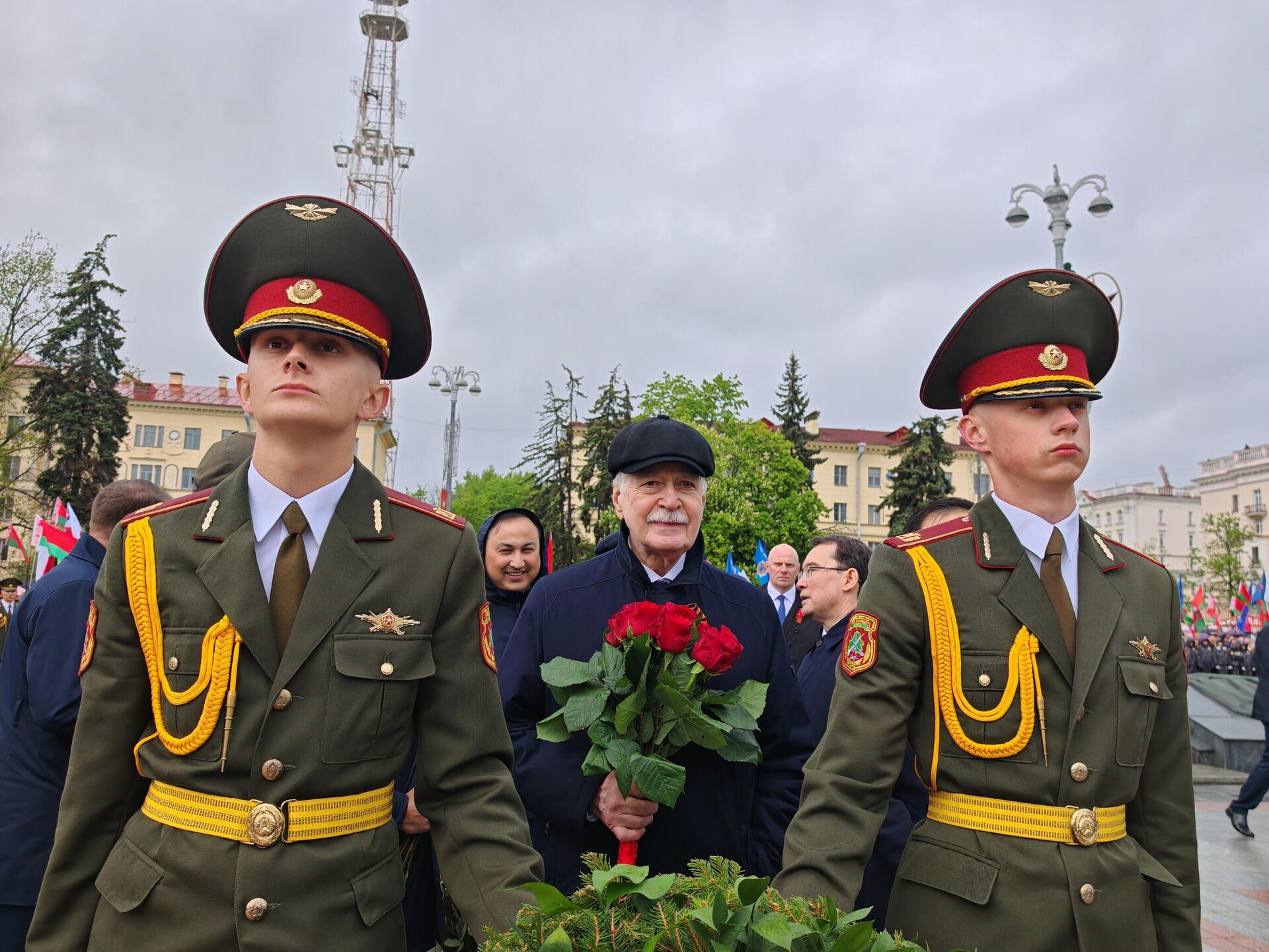Мероприятие на площади Победы в Минске - Sputnik Беларусь, 1920, 09.05.2026
