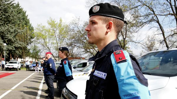 Военнослужащие постоянного корпуса Frontex - Sputnik Беларусь
