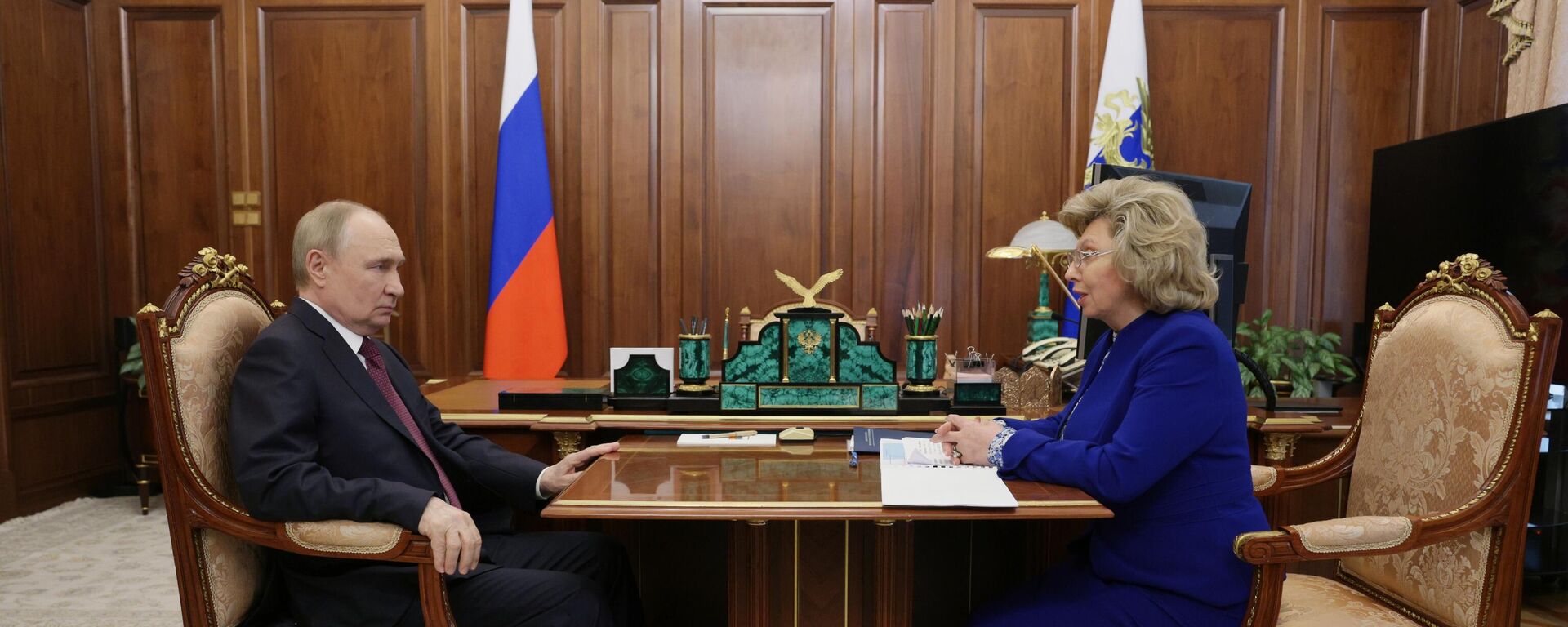 Сустрэча Уладзіміра Пуціна з амбудсменам Таццянай Маскальковай – трансляцыя - Sputnik Беларусь, 1920, 12.05.2026
